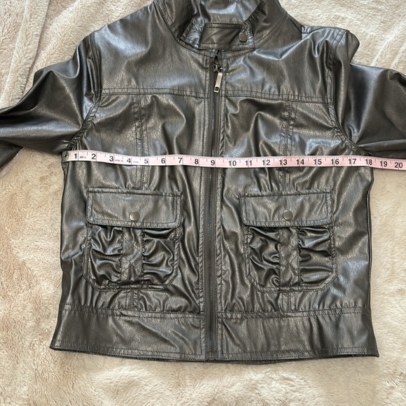 Ashley Junior’s  Full Zip Fully Lined Jacket, XL, Pewter color - Picture 13 of 16